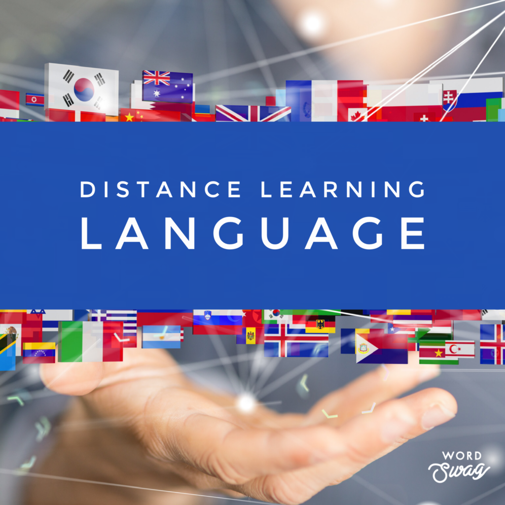 Distance Language Learning logo
