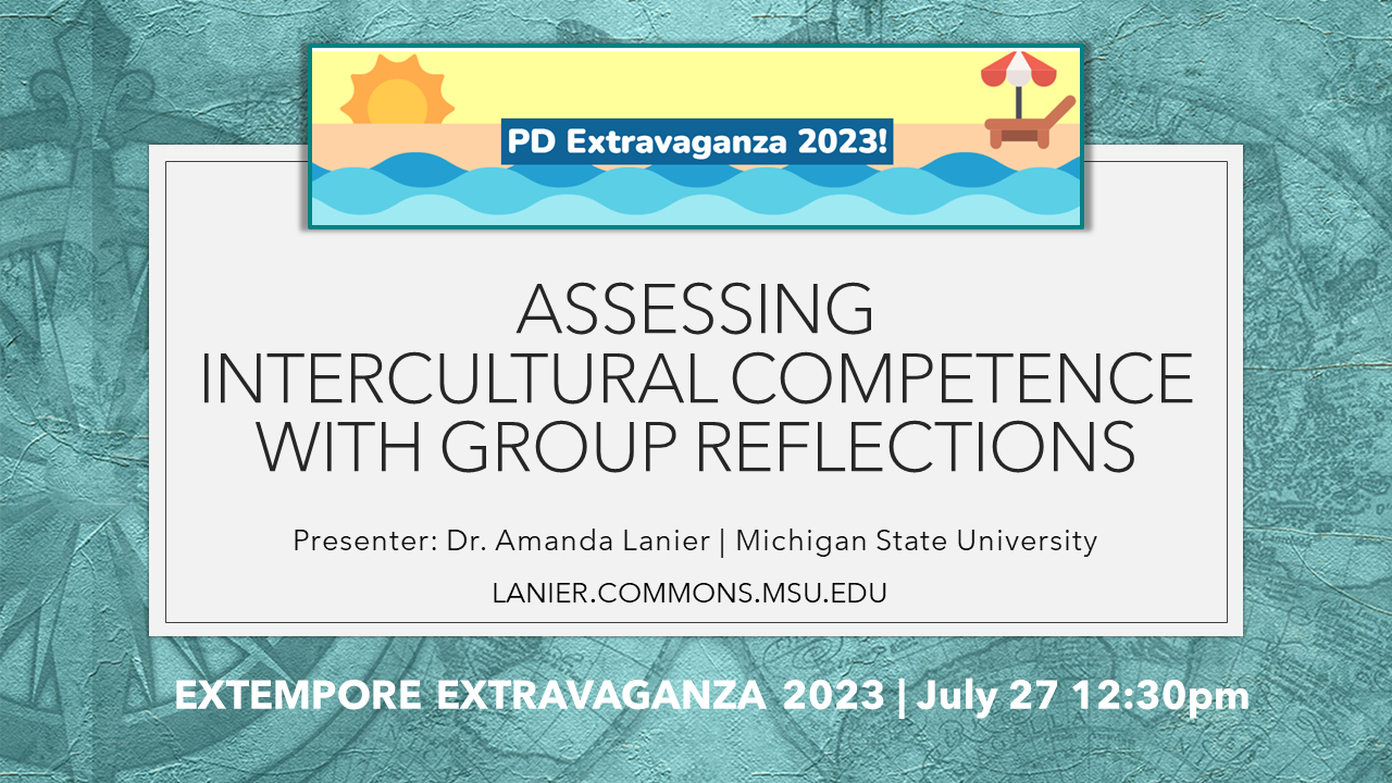 Extempore Extravaganza 2023 session - title slide