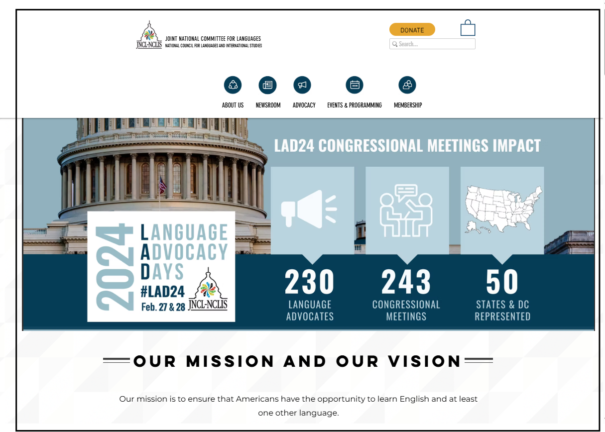 Language Advocacy Days 2024