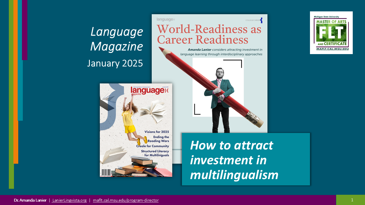 World Readiness as Career Readiness